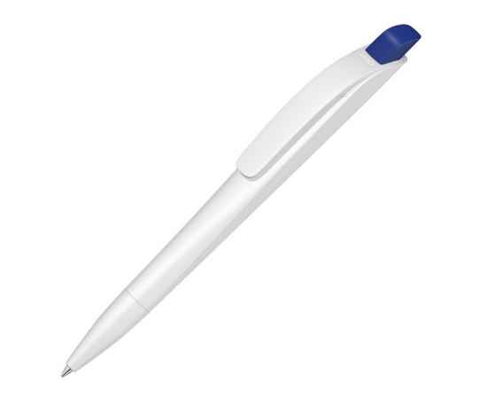 Ручка шариковая пластиковая Stream, 187902.02, Цвет: синий,белый