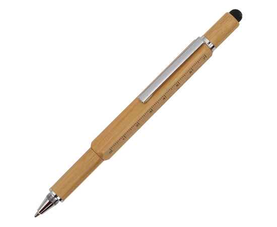 Ручка-стилус из бамбука Tool с уровнем и отверткой, 10601108