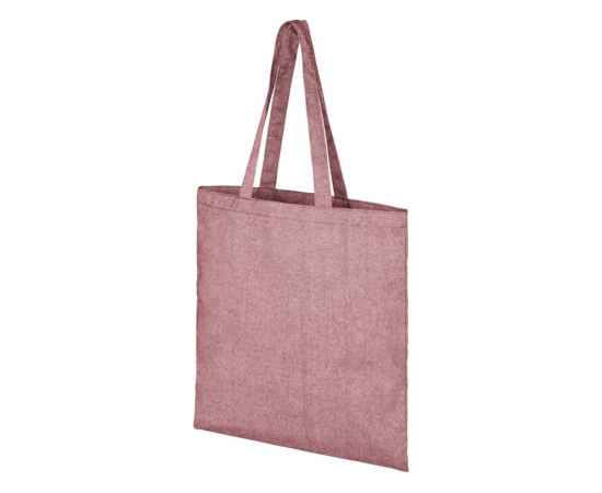 Эко-сумка Pheebs из переработанного хлопка, 12052120, Цвет: темно-бордовый