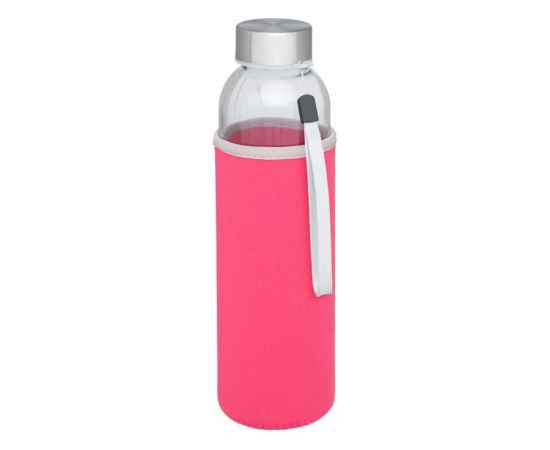 Бутылка спортивная Bodhi из стекла, 10065641, Цвет: розовый, Объем: 500