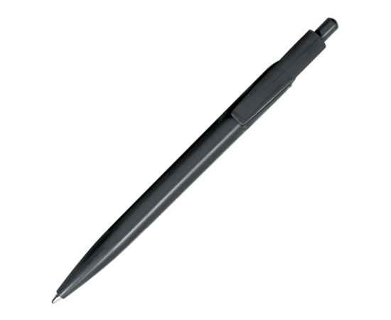 Ручка пластиковая шариковая Alessio из переработанного ПЭТ, синие чернила, 10772290, Цвет: черный, Размер: синие чернила