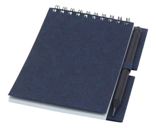 Блокнот A6 Luciano Eco с карандашом, A6, 10775055, Цвет: синий, Размер: A6