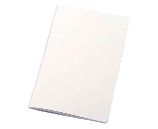 Блокнот A5 Fabia с переплетом из рубленой бумаги, 10774901, Цвет: белый