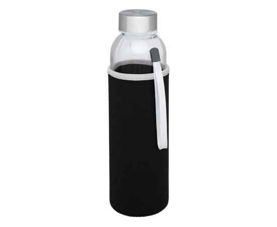 Бутылка спортивная Bodhi из стекла, 10065690, Цвет: черный, Объем: 500
