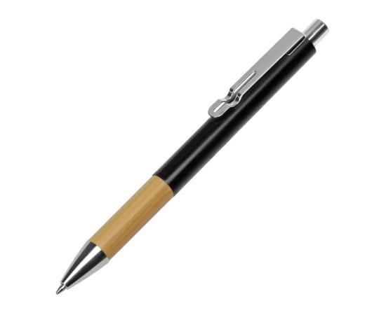 Ручка металлическая шариковая Sleek, 11531.07, Цвет: черный,натуральный