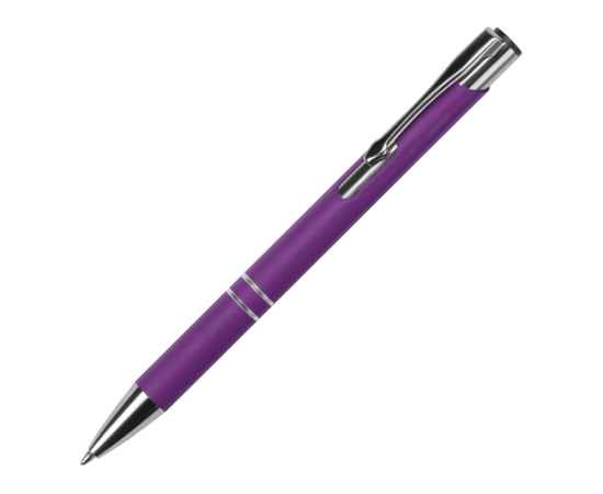 Ручка металлическая шариковая Legend Gum soft-touch, 11578.14, Цвет: фиолетовый