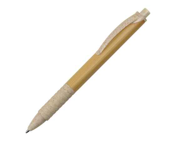 Ручка из бамбука и переработанной пшеницы шариковая Nara, 11572.16, Цвет: бежевый,дерево