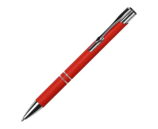 Ручка металлическая шариковая Legend Gum soft-touch, 11578.01, Цвет: красный
