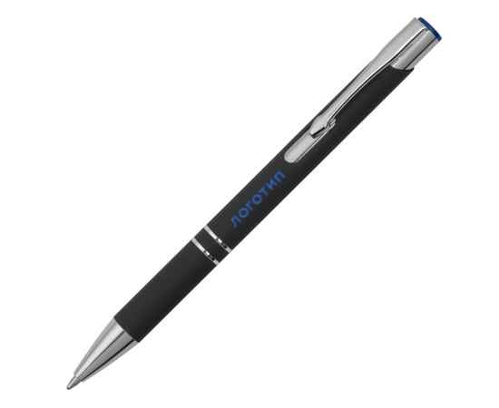 Ручка металлическая шариковая Legend Mirror Gum soft-touch, 11579.02, Цвет: черный,синий
