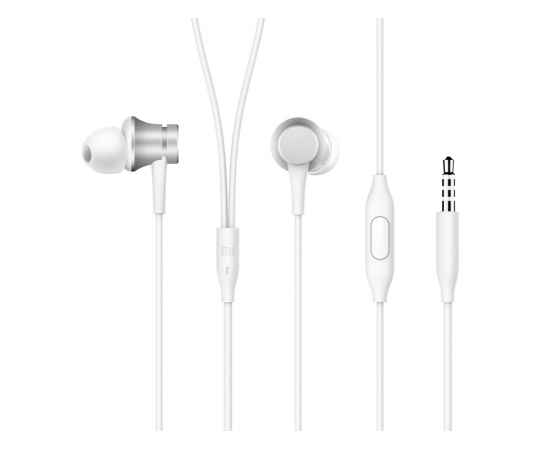 400030 Наушники Mi In-Ear Headphones Basic, Цвет: серебристый