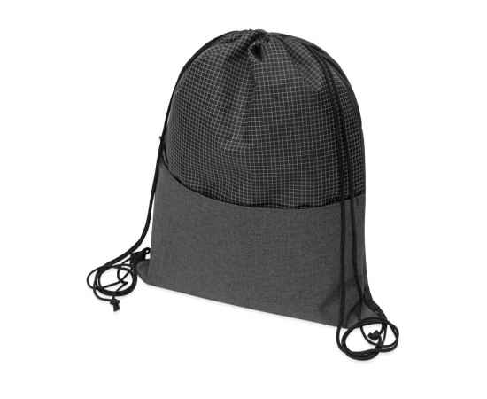 Рюкзак-мешок Reflex со светоотражающим эффектом, 887177, Цвет: серый