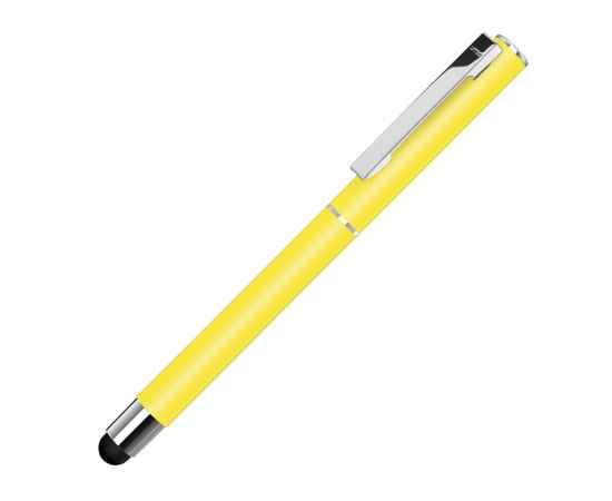 Ручка металлическая стилус-роллер STRAIGHT SI R TOUCH, 188018.04, Цвет: желтый