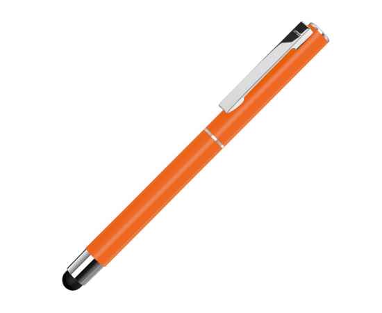 Ручка металлическая стилус-роллер STRAIGHT SI R TOUCH, 188018.08, Цвет: оранжевый