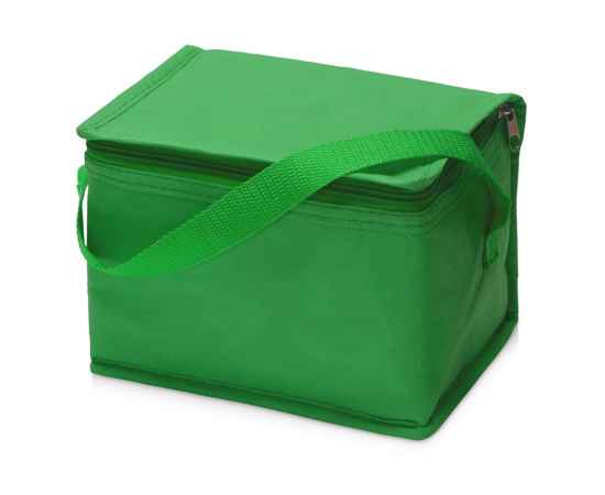 Сумка-холодильник Reviver из нетканого переработанного материала RPET, 590403, Цвет: зеленый