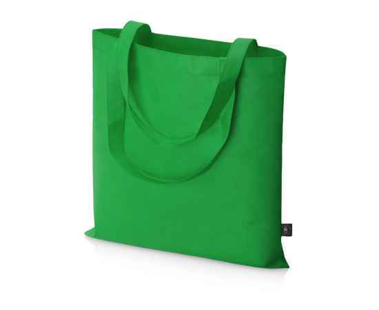 Сумка-шоппер Reviver из нетканого переработанного материала RPET, 590703, Цвет: зеленый