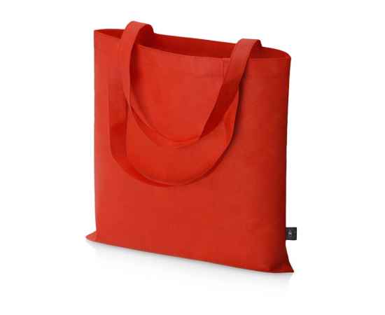 Сумка-шоппер Reviver из нетканого переработанного материала RPET, 590701, Цвет: красный