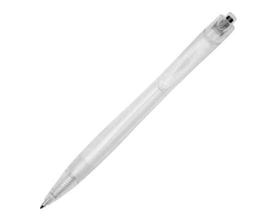 Ручка шариковая Honua из переработанного ПЭТ, 10775790, Цвет: черный,прозрачный