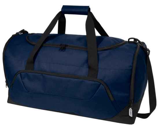 Спортивная сумка Retrend из переработанного ПЭТ, 12053455, Цвет: темно-синий
