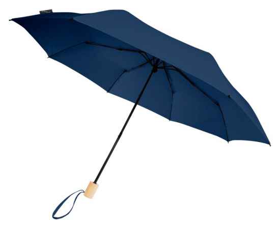 Зонт складной Birgit, 10914555, Цвет: темно-синий