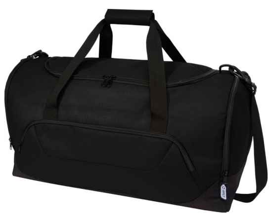 Спортивная сумка Retrend из переработанного ПЭТ, 12053490, Цвет: черный