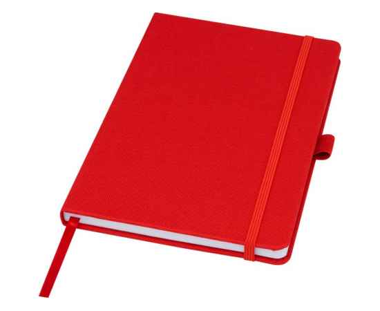 Блокнот А5 Honua из переработанных материалов, 10776321, Цвет: красный