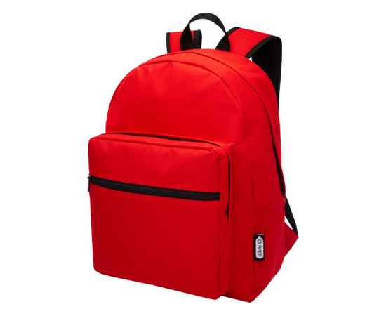 Рюкзак Retrend из переработанного ПЭТ, 12053221, Цвет: красный