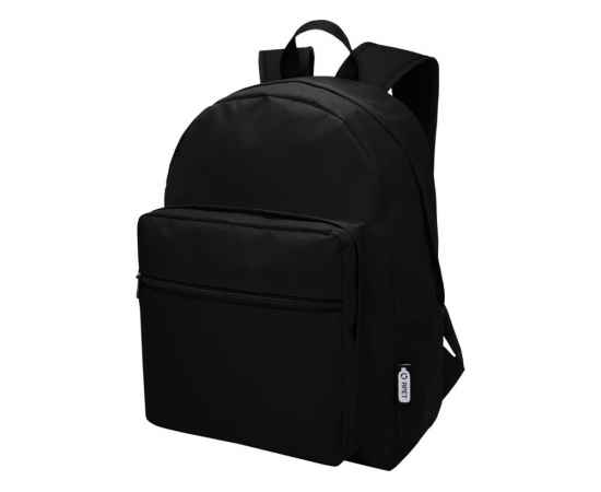 Рюкзак Retrend из переработанного ПЭТ, 12053290, Цвет: черный