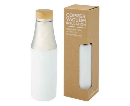 Термобутылка Hulan с вакуумной изоляцией, 10066701, Цвет: серебристый,белый, Объем: 540