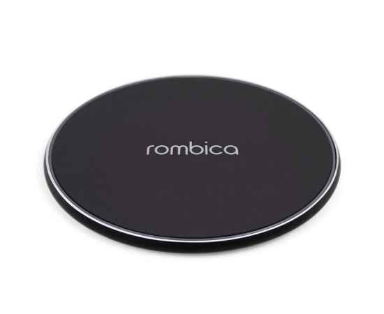 595547.1 Беспроводное зарядное устройство NEO Core Quick c быстрой зарядкой с логотипом Rombica, Цвет: черный