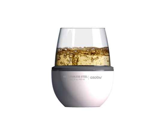 Тумблер для вина WINE KUZIE, 842074, Цвет: белый, Объем: 443