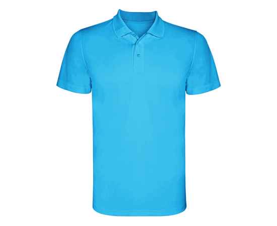 Рубашка поло Monzha мужская, S, 404012S, Цвет: бирюзовый, Размер: S