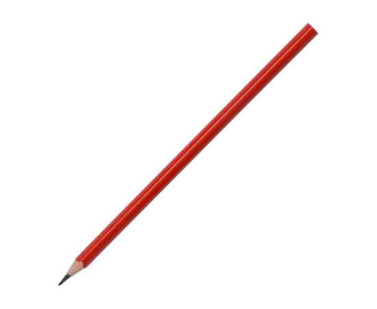 Трехгранный карандаш Conti из переработанных контейнеров, 18851.01, Цвет: красный