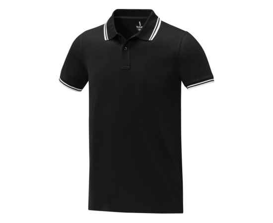 Рубашка поло Amarago мужская, XS, 3810890XS, Цвет: черный, Размер: XS