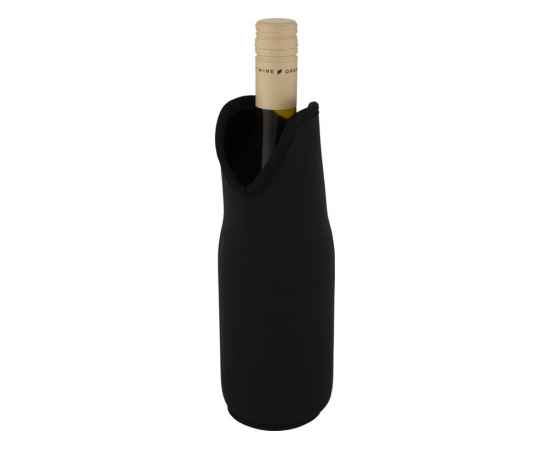 Чехол для бутылки Noun из переработанного неопрена, 11328890, Цвет: черный
