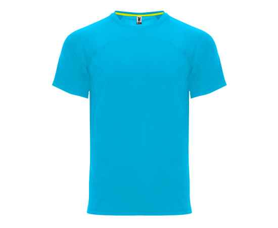Спортивная футболка Monaco унисекс, XS, 640112XS, Цвет: бирюзовый, Размер: XS