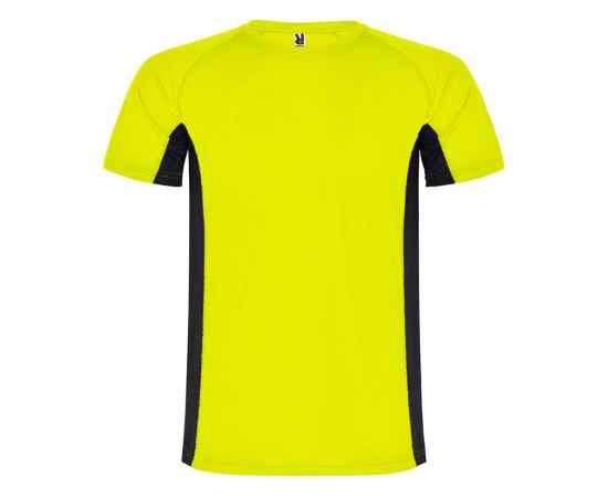 Спортивная футболка Shanghai мужская, S, 659522102S, Цвет: черный,неоновый желтый, Размер: S