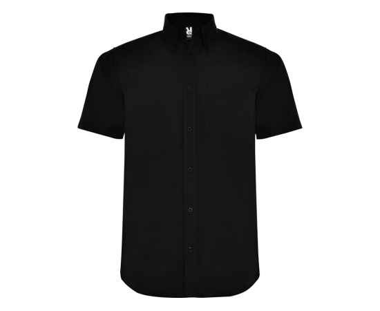 Рубашка Aifos мужская с коротким рукавом, S, 550302S, Цвет: черный, Размер: S