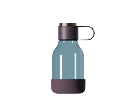 Бутылка для воды 2-в-1 Dog Bowl Bottle со съемной миской для питомцев, 1500 мл, 842097, Цвет: бургунди, Объем: 1500