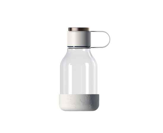 Бутылка для воды 2-в-1 Dog Bowl Bottle со съемной миской для питомцев, 1500 мл, 842098, Цвет: белый, Объем: 1500