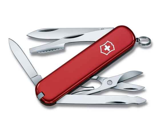 Нож перочинный Executive, 74 мм, 10 функций, 601160, Цвет: красный