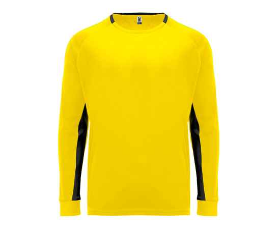 Футболка с длинным рукавом Porto мужская, L, 413CA0302L, Цвет: черный,желтый, Размер: L