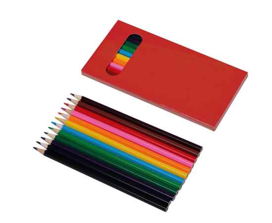 Набор из 12 шестигранных цветных карандашей Hakuna Matata, 14004.01, Цвет: красный,разноцветный