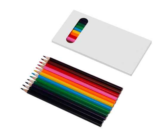 Набор из 12 шестигранных цветных карандашей Hakuna Matata, 14004.06, Цвет: белый,разноцветный