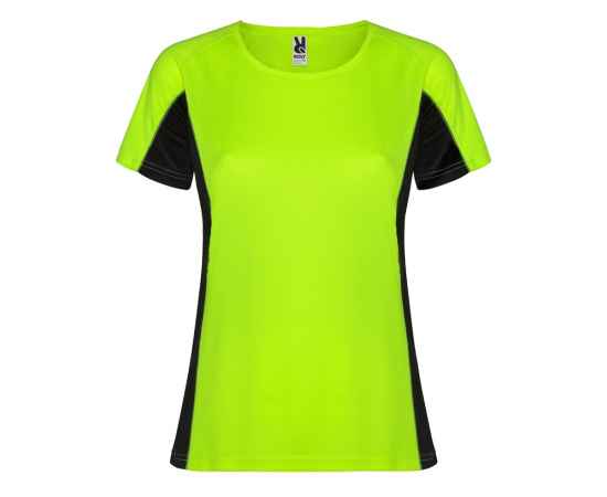 Спортивная футболка Shanghai женская, S, 6648CA22202S, Цвет: черный,зеленый, Размер: S