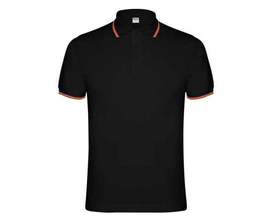 Рубашка поло Nation мужская, S, 6640PO02S, Цвет: черный, Размер: S