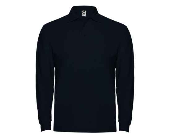 Рубашка поло Estrella мужская с длинным рукавом, S, 6635PO55S, Цвет: navy, Размер: S