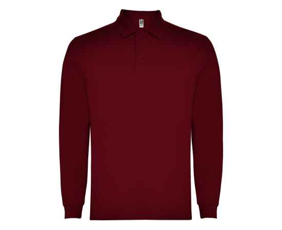 Рубашка поло Carpe мужская с длинным рукавом, S, 5009PO57S, Цвет: бордовый, Размер: S