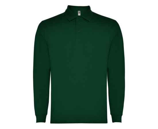 Рубашка поло Carpe мужская с длинным рукавом, S, 5009PO56S, Цвет: зеленый бутылочный, Размер: S