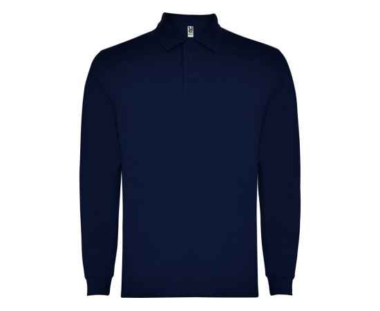 Рубашка поло Carpe мужская с длинным рукавом, S, 5009PO55S, Цвет: navy, Размер: S