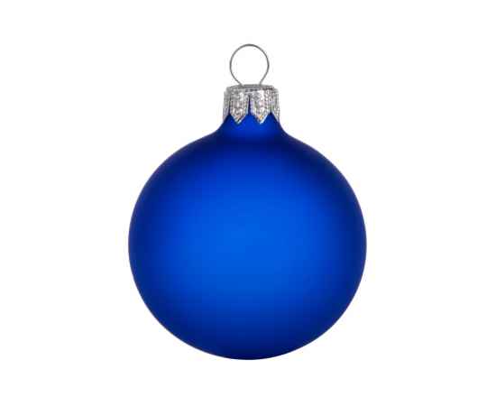 Стеклянный шар на елку Fairy tale Opal, 6 см, 213023, Цвет: синий